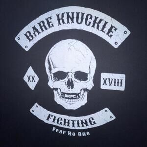 Grunt Style “Bare Knuckle Fighting” Black Short Sleeve T-Shirt Men’s Size L